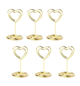 Metal <b>Place</b> <b>Card</b> <b>Holder</b> Multi-Event Usage & Name <b>Card</b> <b>Holder</b> Top Quality Minimalist Metal <b>Place</b> <b>Card</b> <b>Holder</b> Rectangle - Product Image 4