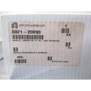 AMAT 0021-20090 SHIELD, LOWER 101 8" AL-ARC - Equipo y piezas de semiconductores de confianza de Trusted Global Legacy - Product Image 5
