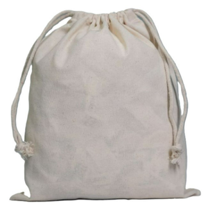 Sacs en mousseline de coton biologique imprimés avec cordon de serrage, logo personnalisé - Résistants à l'eau, durables, écologiques, pour le rangement des chaussures, l'emballage de voyage - Product Image 4
