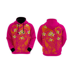 Sudadera con Capucha para Hombre, Estampado Floral Morado, Corte Regular, Informal, para Verano, Impresión por Sublimación, Tejido de Poliéster - Product Image 1