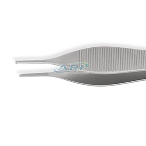 Pinzas Lisas de Acero Inoxidable de Precisión, Duraderas, Resistentes y Aptas para Uso Médico, Pinzas Lisas de Acero Inoxidable Quirúrgico - Product Image 2