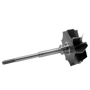 Rueda y Eje de Turbina para Turbocompresor TD06SL2, 54×61.5mm, 9 Aspas, Cojinete de Rodamiento, para Reparación o Reemplazo - Product Image 4