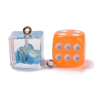 Premium Transparent Resin <b>Dice</b> game Handmade Art Deco Design Durable Waterproof Lightweight Square Gaming <b>Dice</b> <b>Set</b> Eco-Friendly - Product Image 2