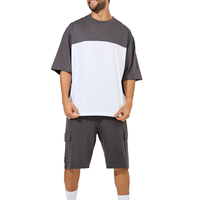 Conjunto de Pantalones Cortos Casuales Personalizados para Hombre, Logotipo Personalizado, Marca Privada, Transpirables, de Secado Rápido, Tejido de Poliéster/Algodón, Primavera