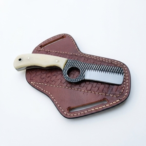 Carbon Steel Western Cowboy Bull Cutter <b>Knife</b> Bone Handle Fixed Blade Hunting <b>EDC</b> Camping Outdoor <b>Knife</b> Manufacturer - Product Image 2