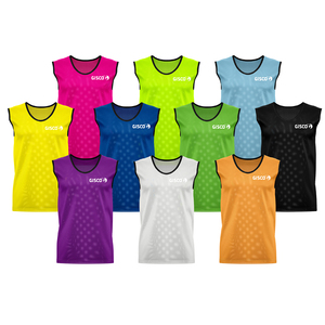 Men's Breathable Washed Fine Mesh <b>Training</b> Vest & Reversible Sports <b>Bibs</b>-Custom Polyester for Basketball Football Soccer - Product Image 2
