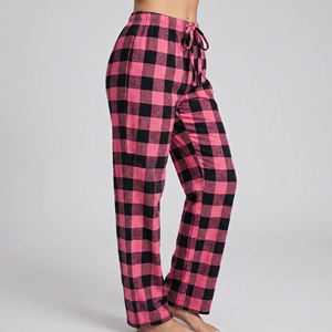 Flannel Plaid Long Pajama Pant <b>Men's</b> Night Winter 100% Cotton Sleep Wear Check Design Woven Plaid Bottom Pajama Pant - Product Image 6