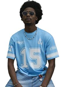 Camiseta Deportiva Unisex de Fútbol Americano, Talla Grande, Manga Corta, Número 15, Diseño Gráfico en la Parte Delantera, Transpirable, Antibacteriana, de Secado Rápido - Product Image 3