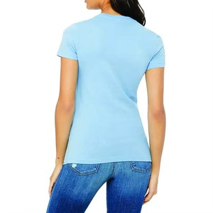 High Quality <b>Women's</b> Clothing Wholesale <b>Women's</b> <b>Shirts</b> Short Sleeve T <b>Shirts</b> Round Neck <b>Women</b> T <b>Shirts</b> For Sale - Product Image 6