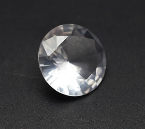 Wholesale <b>Hot</b> Selling Crystal Quartz Round Brilliant Old Mined Cut Gemstone <b>18</b> MM Top Quality Loose Gemstone for Jewelry - Product Image 3