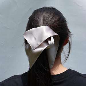Newly Designed New Style <b>Silk</b> <b>Scarf</b> Scrunchies Low Minimum Order Quantity, High-quality Customized logo - Product Image 5