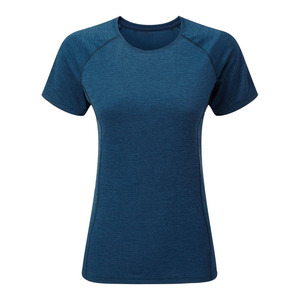 T-shirts en laine à col rond pour femmes, coupe classique, grammage lourd, blanc uni, respirants, tricotés, écologiques, pour les loisirs, taille XL - Product Image 2