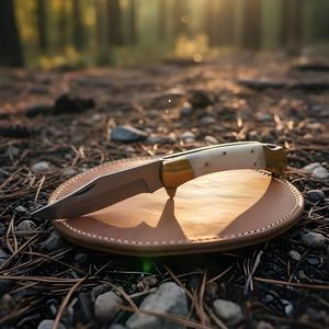 Navaja de Bolsillo Plegable Clásica Personalizada con Mango de Hueso, Cuchillo de Caza y Camping para Exteriores, Proveedor Mayorista OEM de EE. UU. - Product Image 3