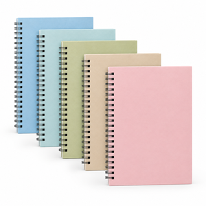Mini Carnet en Papier Kraft en Gros, Cahiers à Spirales A5 pour Voyageurs, Fournitures de Bureau et Scolaires, Logo Personnalisé - Product Image 1