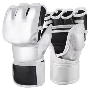 Guantes de MMA de Cuero PU Personalizados de Alta Calidad con Agarre Ergonómico, Ligeros y Transpirables - Product Image 3