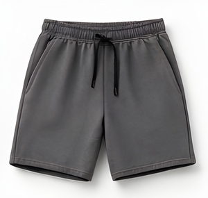 Shorts en molleton épais 240 GSM pour hommes, logo personnalisé, shorts de sport en coton, shorts de streetwear haut de gamme, fournisseur - Product Image 4