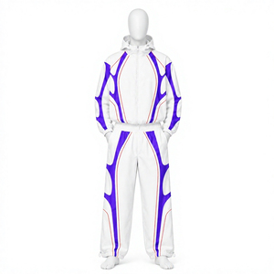 Conjunto Deportivo Cortavientos de Nailon con Logotipo Personalizado, Chaqueta Ligera con Capucha y Pantalones, Ropa Deportiva y Urbana Unisex Premium - Product Image 6