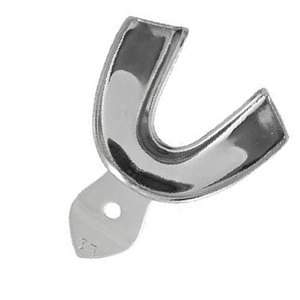 Bandeja de Impresión Dental de Calidad Premium con Borde L1, Sólida, Tamaño Inferior XL, de Acero Inoxidable, Reutilizable, Autoclavable, Sin Perforaciones - Product Image 4