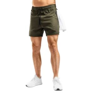 High Quality Custom Men's French Terry <b>Shorts</b> Single Layer <b>Sweat</b>-Proof Athletic Workout <b>Shorts</b> with Solid Pattern OEM Sportswear - Product Image 2