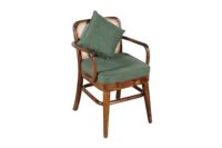 Chaise artisanale élégante en bois massif, faite à la main, pour salon, salle à manger, mobilier rustique classique pour la maison