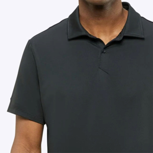 Chemises décontractées pour hommes, grandes tailles, haute qualité, respirantes, écologiques, 100% coton tricoté, impression de logo personnalisée par sérigraphie - Product Image 6