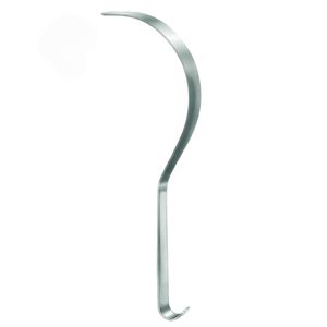 Retractor Quirúrgico Deaver de 25 mm x 30 cm, Instrumento Quirúrgico Manual de Acero Inoxidable para Cirugía Abdominal, Uso Profesional en Hospitales - Product Image 5