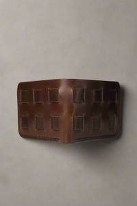 Portefeuille tressé en cuir véritable haut de gamme pour homme, design court élégant, logo personnalisé, doublure en polyester, porte-cartes premium, fabrication OEM - Product Image 6