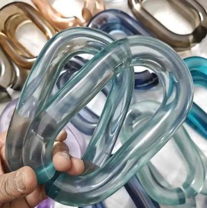 Resin Link Chain High Quality Decorative Hanging Accessories Handmade Wholesale Export Collection Elegant Interior Design - Product Image 3