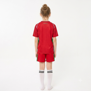 OEM 2026 Custom Summer Short Sleeve Soccer Jersey 100% <b>Polyester</b> Quick Dry Football Uniform - Product Image 3