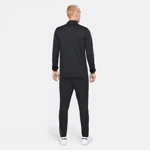 Chándal negro con cremallera completa y bolsillos laterales para hombre, chándal informal para entrenamiento de fútbol, chándal para equipo de club - Product Image 2
