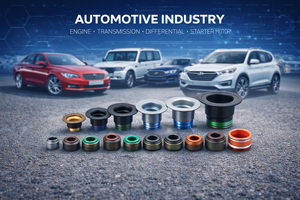 ซีลน้ำมัน ASA ซีลน้ำมันแบบหมุน NBR/FKM และสแตนเลส -30C ถึง 200C สำหรับยานยนต์และเครื่องจักรอุตสาหกรรม ได้รับการรับรองมาตรฐาน ISO - Product Image 4