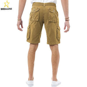 Shorts cargo pour homme avec ceinture, coupe décontractée, longueur genou, shorts cargo décontractés pour homme - Product Image 2