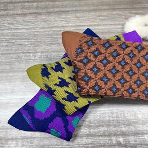 Wholesale Cute Soft Cotton Cozy <b>Womens</b> Striped Crew <b>Socks</b> for <b>Women</b> - Product Image 2