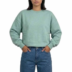 Sweat-shirt à capuche pour femme de haute qualité, personnalisé avec logo imprimé, épaules tombantes, coupe ample, éco-responsable, décontracté - Product Image 4