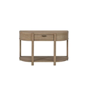 Consolle curva a 1 cassetto color Toffee - Product Image 5