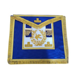 Full <b>Dress</b> Grand Rank Office Set Sword Bearer Real Leather Apron and <b>Dress</b> Collar - Product Image 4