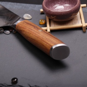 Cuchillo de Acero Damasco de 67 Capas con Mango de Madera de Palisandro, Cuchillo para Cortar de 7 Pulgadas, Cuchillo Chino para Rebanar, Más Vendido - Product Image 2
