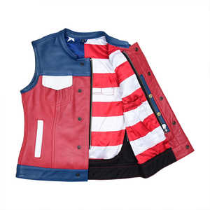 Gilet en cuir pour moto pour femme Freedom Belle - Product Image 5