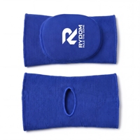 Protège-genoux RYDOM en néoprène tricoté respirant, universel, unisexe, bleu, pour volleyball et sport, manchon de protection pour coude