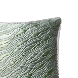 Taie d'oreiller carrée tricotée de qualité supérieure, prix avantageux, design élégant, super douce et confortable, pour la maison et l'hôtel, 100% coton, logo personnalisé - Product Image 3