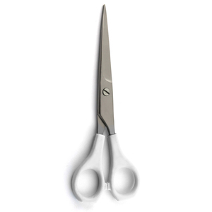 Ciseaux de barbier professionnels en acier inoxydable avec poignée en plastique et logo personnalisé de la plus haute qualité – Outil de coiffure professionnel - Product Image 1