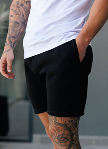 Shorts en jean pour homme personnalisés et tendance, 100% coton, style streetwear, taille élastique, séchage rapide, respirant, écologique, coupe-vent - Product Image 4