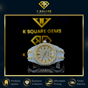 นาฬิกาข้อมือสายเพชร ระบบอนาล็อก ตัวเรือนสแตนเลสสตีล คุณภาพสูงสุด สำหรับการใช้งานแบบอัตโนมัติ กันน้ำได้ 3 เมตร จำหน่ายจำนวนมาก - Product Image 3