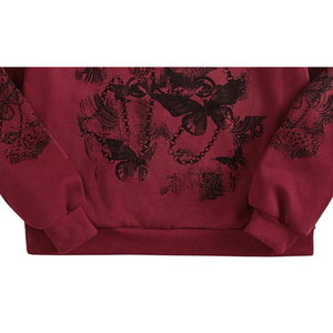 New Professional Custom High Quality logo Pullover Hoodies Plus Size Sweatshirts Puff Printing Hoodie - Product Image 6