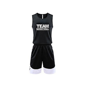 Ensembles d'uniformes de basketball de qualité supérieure, grandes tailles, design personnalisé, 100 % polyester, respirant, séchage rapide, évacuation de l'humidité, sur mesure - Product Image 3