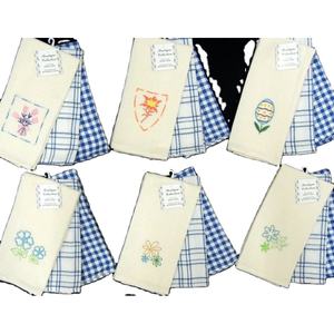 Torchons décoratifs en coton pour la cuisine Plaques de séchage Essuyant les tables de nettoyage de la verrerie - Product Image 2