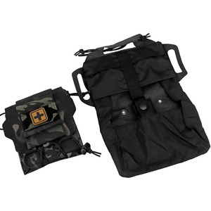 Portable waterproof medical utility pouch for travel first aid emergency survival and compact medicine storage organization - Product Image 4