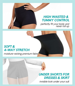 Shorts de Yoga Sin Costuras para Mujer con Bolsillos Laterales de Gran Capacidad, Dedicados a Clientes de Marca Privada B2B - Product Image 3