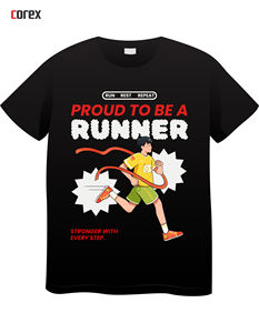 Camisetas Premium Formales para Hombre con Estampado DTF, Poliéster/Algodón, Tejido de Punto de 220 g, Diseño Sólido, Logotipo Frontal, Manga Corta, Transferencia Rápida - Product Image 6