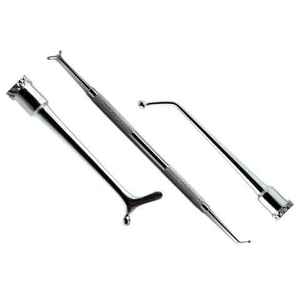 Juego de Instrumentos de Acero Inoxidable para Pulido de Amalgama y Composite con Doble Punta y Agarre Ergonómico CE de Grip Surgical - Product Image 5